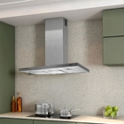 Coifa de Parede 90cm Inox 5 e 6 Bocas 127V (110V) Coral TP0691IX Suggar