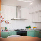 Coifa De Parede 90cm Retangular Duto Slim Fogatti Inox