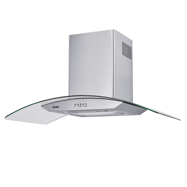 Coifa de Parede 90cm Vidro e Inox 220V Consul