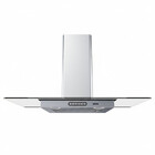 Coifa De Parede 90cm Vidro Reto Duto Slim Fogatti Inox