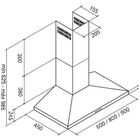 Coifa De Parede Arix Aura 90 Cm Inox 110v Arx01p0901
