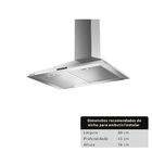 Coifa De Parede Brastemp 60 Cm Inox Piramidal 4 Bocas Com Dup