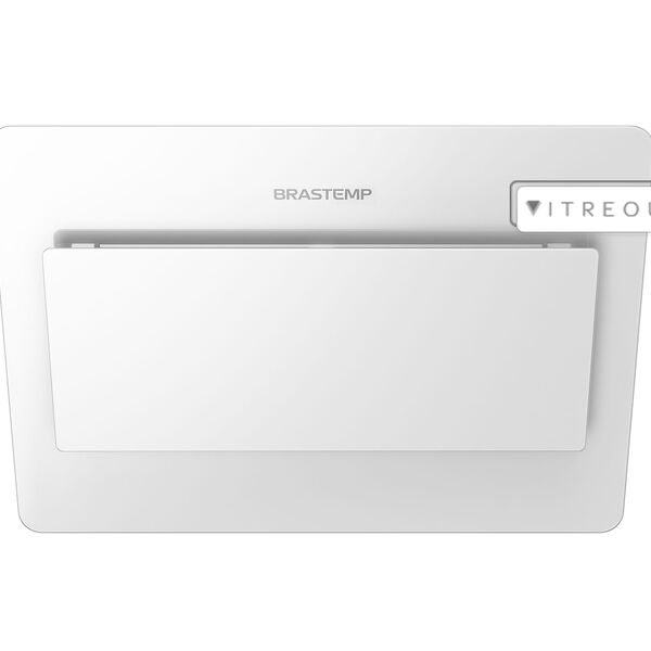 Coifa De Parede Brastemp 80cm Branca Com Design Icônico E Alt