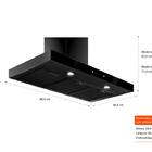 Coifa De Parede Brastemp Eclipse Collection 90cm Com Painel T