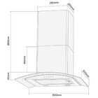 Coifa De Parede Cadence Gourmet 60 Cm Cfa360