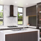 Coifa De Parede Clean Vidro Curvo 80cm 140w Nardelli