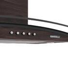 Coifa De Parede Clean Vidro Curvo 80cm 140w Nardelli