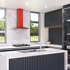 Coifa De Parede Clean Vidro Curvo 90cm 140w Nardelli