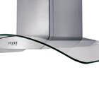 Coifa De Parede Consul 90 Cm Inox 5 E 6 Bocas Com Design Em V