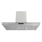 Coifa De Parede Elettromec Torino 90cm Inox E Preta 220v Coi