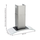 Coifa de Parede Glass Classic 90cm 220V Franke