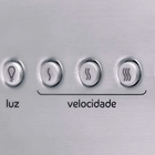 Coifa de Parede Inox 60cm 175W 220V Consul