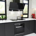 Coifa De Parede Mueller 90cm Com Controle De Movimento Preta