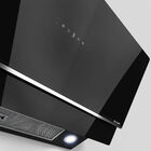 Coifa De Parede Mueller 90cm Com Controle De Movimento Preta