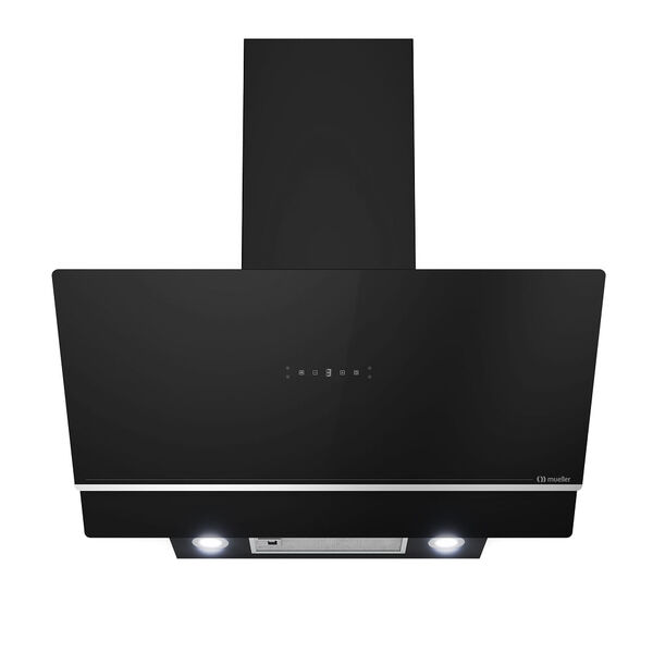 Coifa De Parede Mueller 90cm Com Controle De Movimento Preta