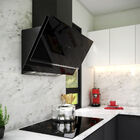 Coifa De Parede Mueller 90cm Com Controle De Movimento Preta