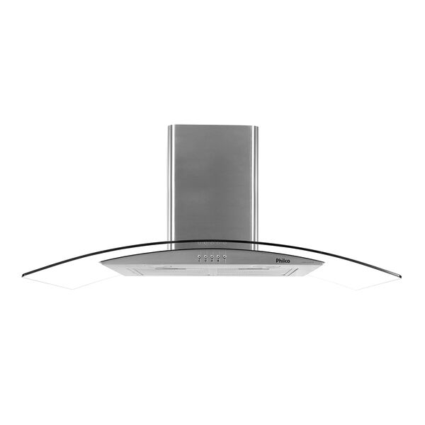 Coifa De Parede Philco Pco90g Curva 90cm Inox Dupla Filtragem