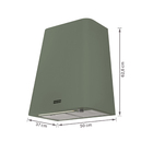 Coifa de Parede Prática 62,6cm Aço Inox Dusty Green 220V Franke