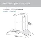 Coifa De Parede Suggar Esmeralda 60cm Inox 220v Tp3062ix