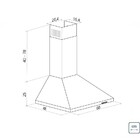 Coifa De Parede Tramontina Pirâmide Em Aço Inox 60 Cm 220 V 9