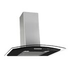 Coifa De Parede Vidro Curvo Terim 60cm