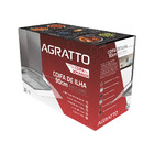 Coifa De Teto 90cm Ilha Inox E Vidro Gourmet Agratto 220V Inox
