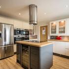 Coifa E Depurador De Ar Redonda 35cm Ø Inox Para Ilhas Eco40i