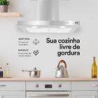 Coifa E Depurador De Parede Eos 60 Cm Eco60pt Inox 220v