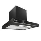 Coifa E Depurador De Parede Eos 60cm Touch Inox Preta 220v