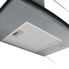 Coifa Fogatti De Parede Clean Vidro Curvo Kromanox 60cm