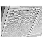 Coifa Ilha 90cm Vidro Reto 3 Velocidades Inox Inox 110v