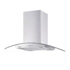 Coifa Ilha Gallant Milano Vidro Curvo Inox 90cm 220V