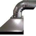 Coifa Industrial Medindo 1,00 X 0,60m C/ Exaustor E Tubulação