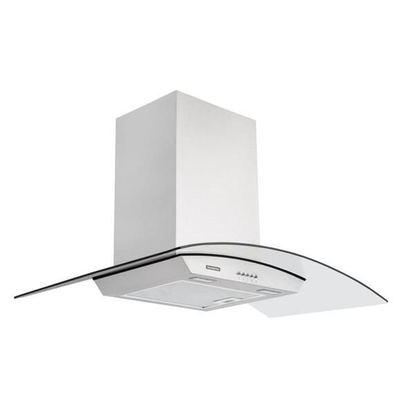 Coifa Inox Vidro New Vetro 90cm 220v