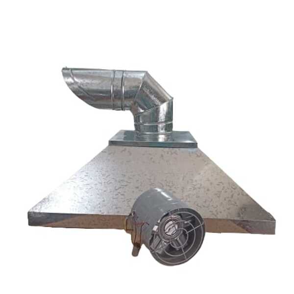 Coifa Med. 2,00 X 1,00 + 01 Curva De 30 + 01 Exaustor 30ar +