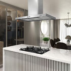 Coifa Nardelli Ilha Retangular 90cm  Inox - 220 Volts Coifa N