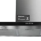 Coifa Panasonic Black Glass 90cm Fv-9hsdb2