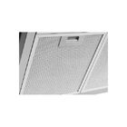 Coifa Parede Nardelli 60cm Duto Slim Vidro Curvo Inox 127 Vol