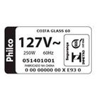 Coifa Philco Pco60g Glass Depurador   Exaustor 60cm Inox 127v