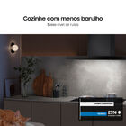 Coifa Samsung Wi-fi 90cm Preto Inox 220v Nk36cb600w33bz