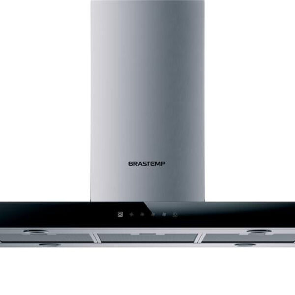 Coifa Tbox Ilha Brastemp 100 Cm   - Baf10ar 220v