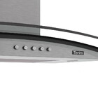 Coifa Terim De Parede Clean Vidro Curvo Kromanox 80cm