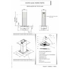 Coifa Terim Ilha Teto Vidro Reto Black 90 Cm