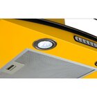 Coifa Terim Parede Vidro Curvo Amarela Inox 80 Cm Duto Slim