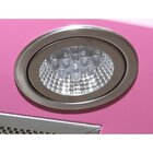 Coifa Terim Parede Vidro Curvo Rosa Inox 60 Cm Duto Slim