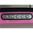 Coifa Terim Parede Vidro Curvo Rosa Inox 90 Cm Duto Slim