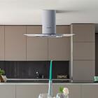 Coifa Vidro Plano Ilha Brastemp 100 Cm   - Bav10ar 220v