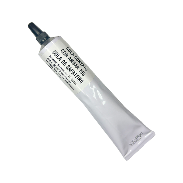 Cola Contato Cor Ambar 75g Cola De Sapateiro
