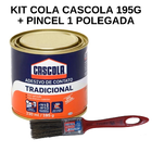 Cola De Contato Cascola 195g Sapateiro + Pincel De Aplicação