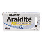 Cola Epóxi Araldite FIX Branco Caixa Tekbond 20g